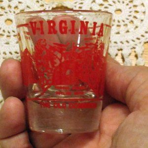 Virginia Shot Glass, Collectible